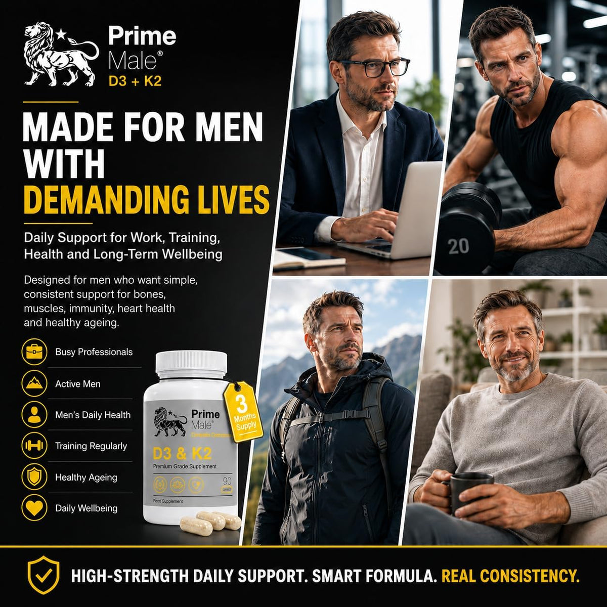 PRIME MALE D3 & K2 - görsel 9