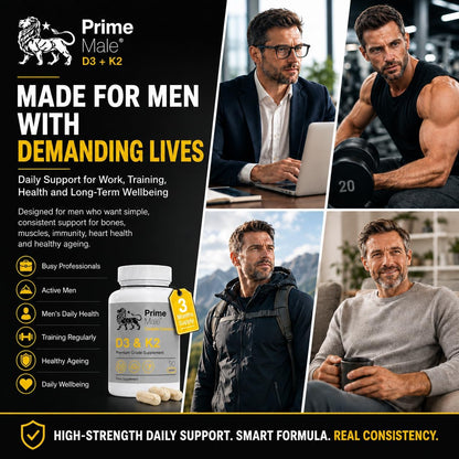 PRIME MALE D3 & K2