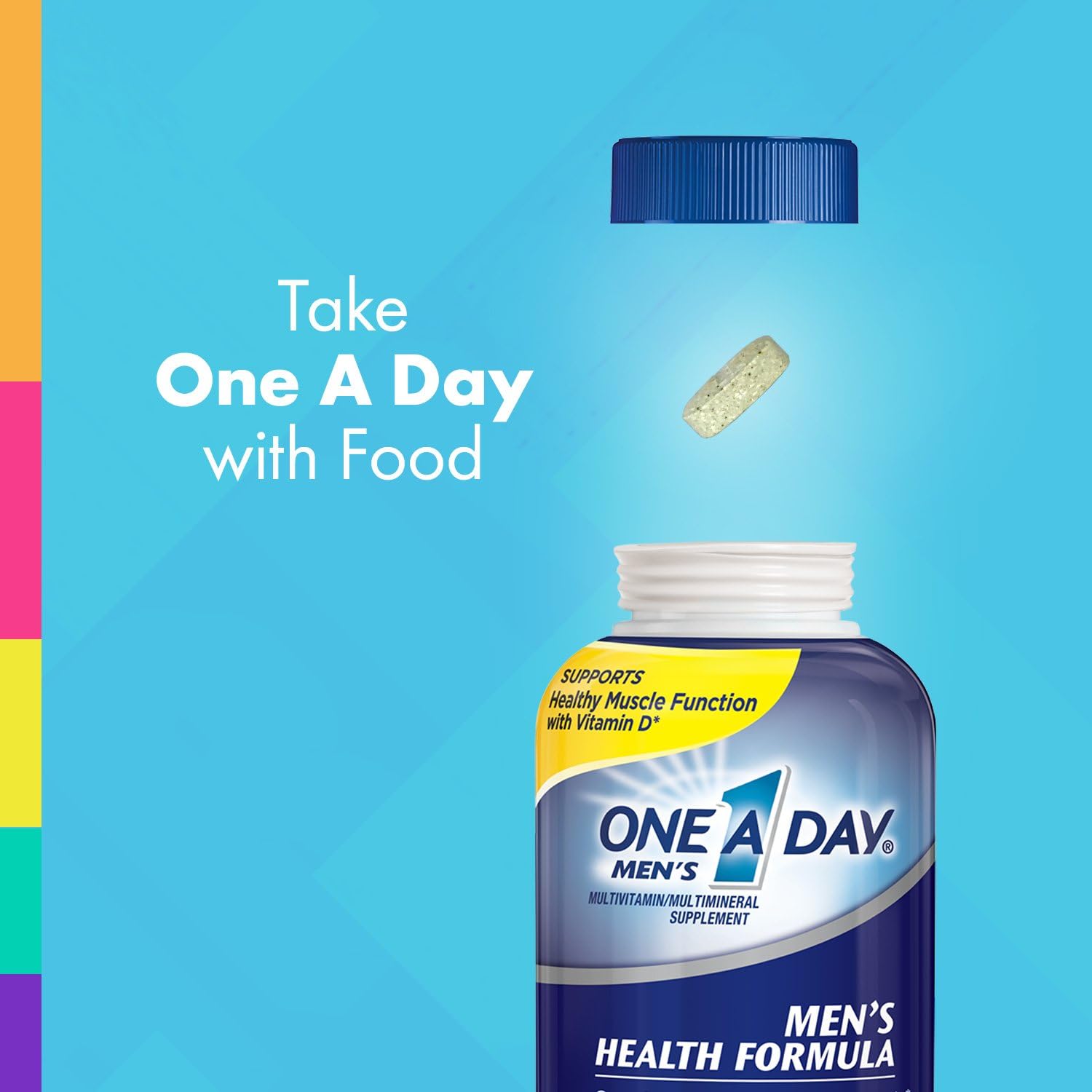 One A Day Men's Health Formula Multivitamin Tablets - görsel 4