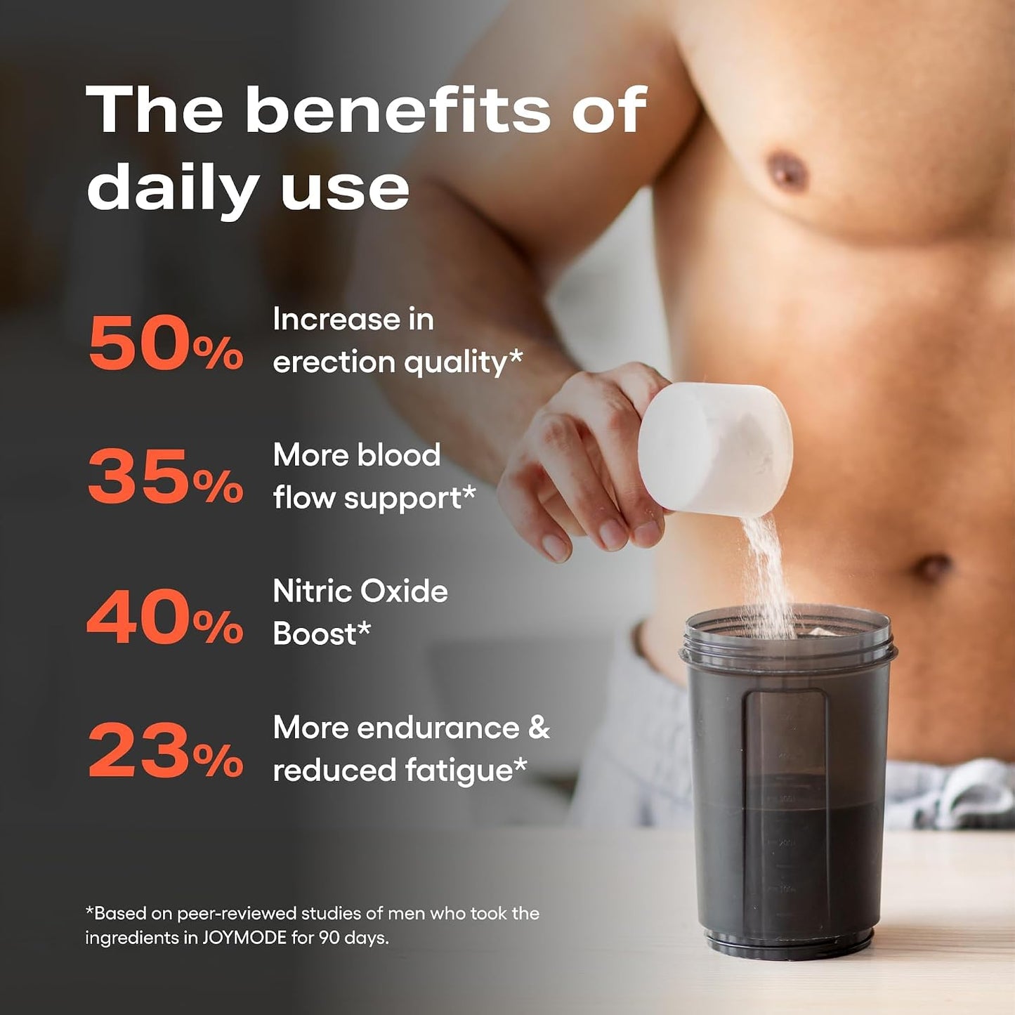 JOYMODE Performance Booster with Arginine Nitrate, L-Citrulline, Vitamin C, and Ginseng - 30 Servings - görsel 3