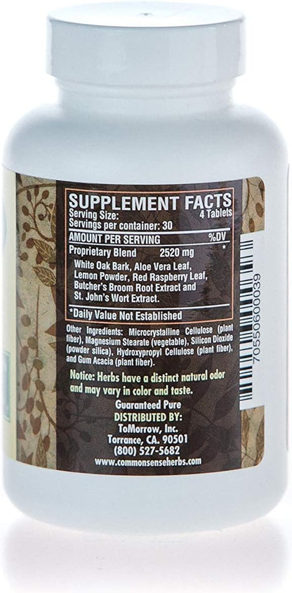 Astringent Formula (120 Capsules)