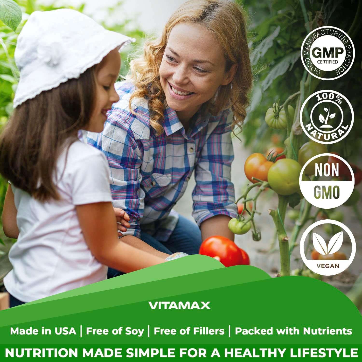 Vitamax Super Fruit and Vegetable Supplements – 90 Vegetable + 90 Fruit Capsules - görsel 7