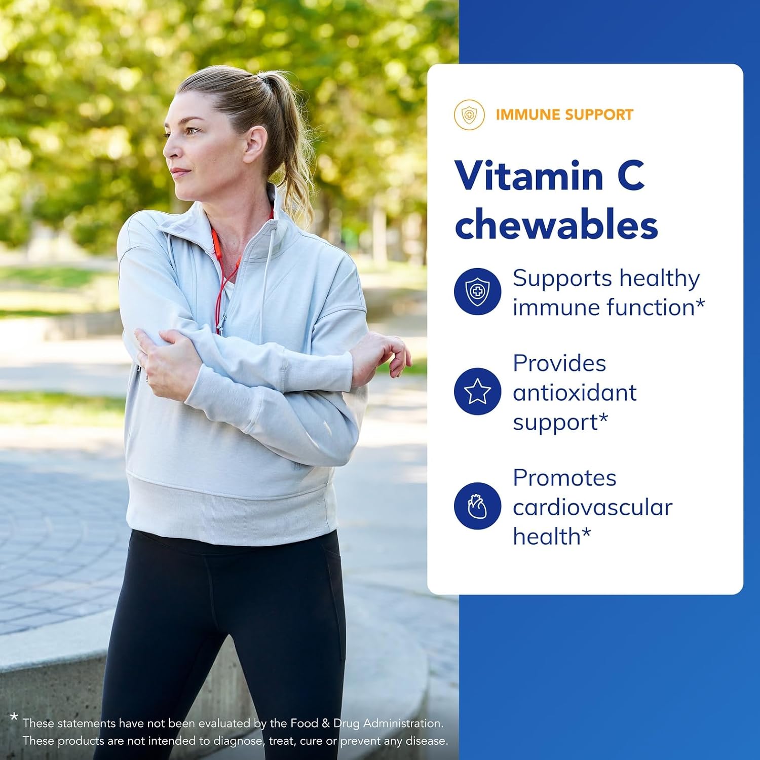 Pure Encapsulations Vitamin C Chewables | Immune and Antioxidant Support | 60 Chewable Tablets | Natural Orange-Strawberry Flavour - görsel 3