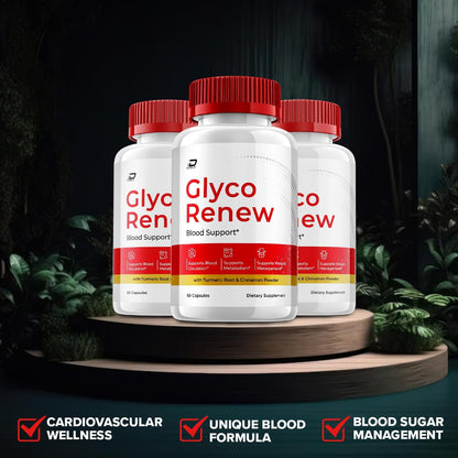 Glyco Renew Capsules – Advanced Supplement for Healthy Levels (60 Capsules)