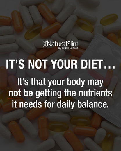 NaturalSlim Metabolic Vitamins – Multivitamin for Women and Men with B Complex, Niacin and Digestive Enzymes