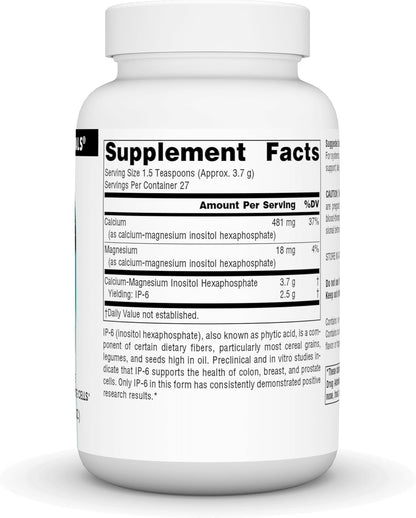 Source Naturals IP-6 Inositol Hexaphosphate Powder, 100 g