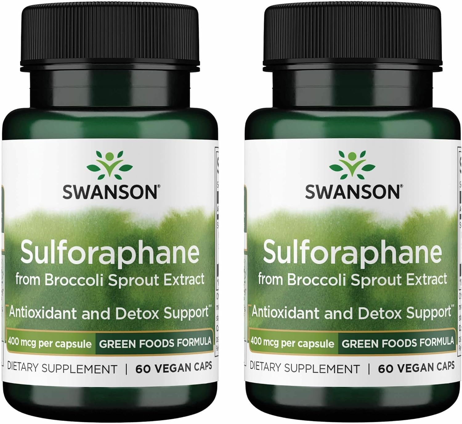 Swanson Sulforaphane Broccoli Sprout Extract - 400 mcg, 60 Veggie Capsules - görsel 10