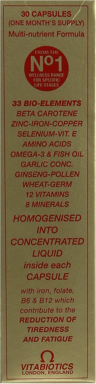 Omega-H3 Multivitamin and Mineral - 30 Capsules - görsel 2