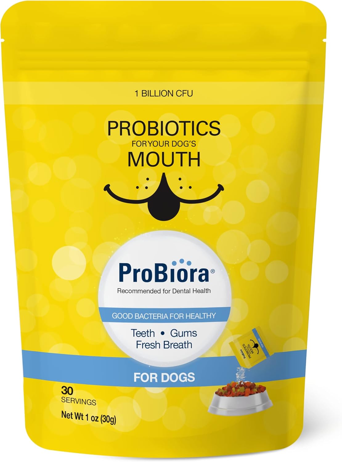 ProBiora for Dogs – Dog Probiotic Supplement for Oral Care, 30 Servings - görsel 1
