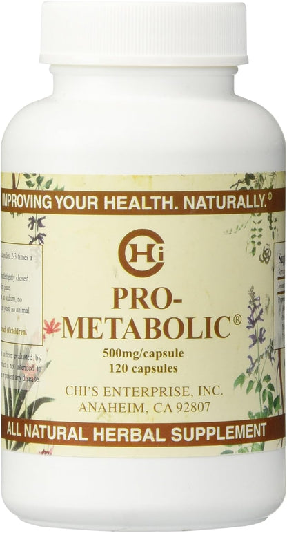 Chi's Enterprise Pro-Metabolic – 500mg, 120 Capsules