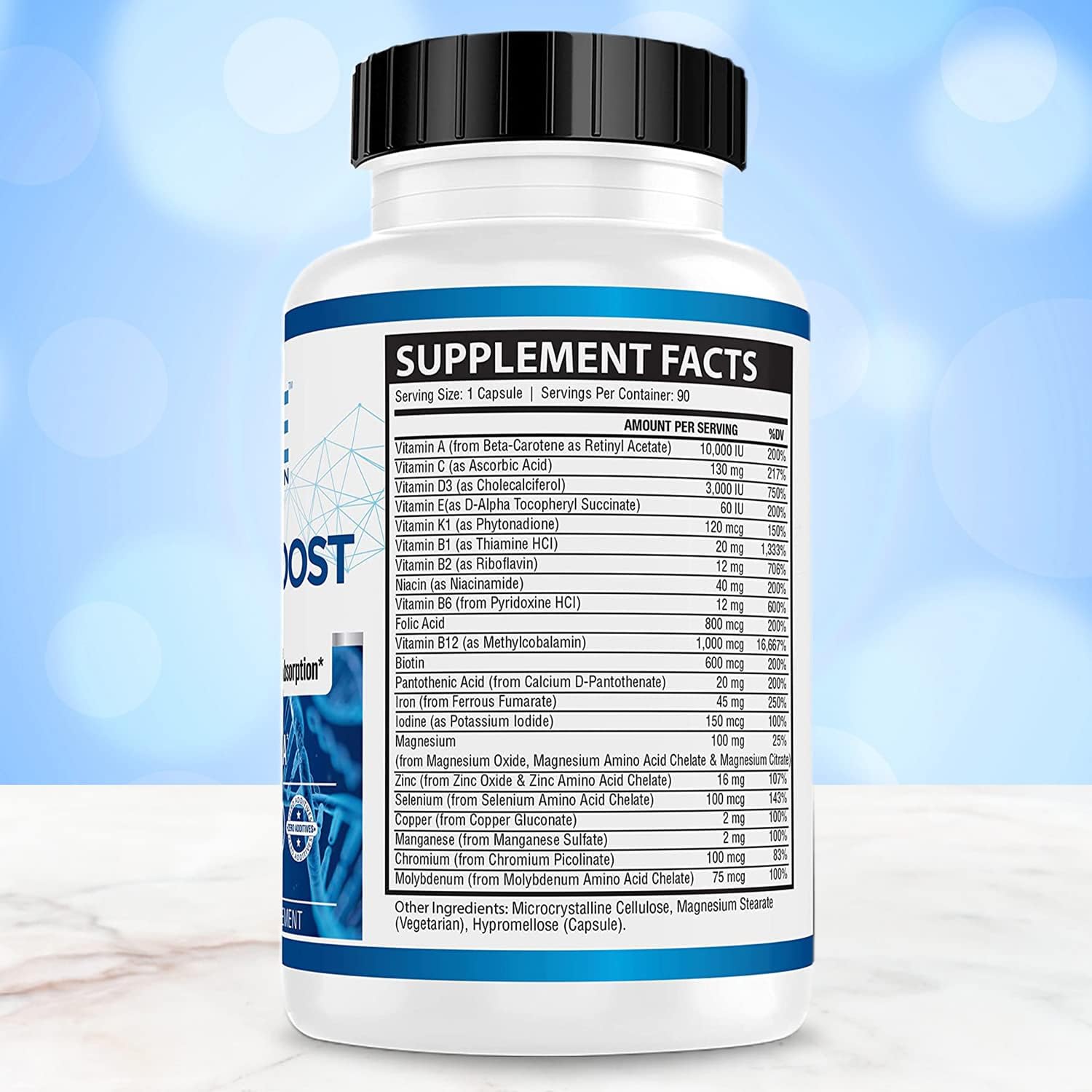 Bariatric Boost One-A-Day Multivitamin – 90-Day Supply with 45mg Iron - görsel 5