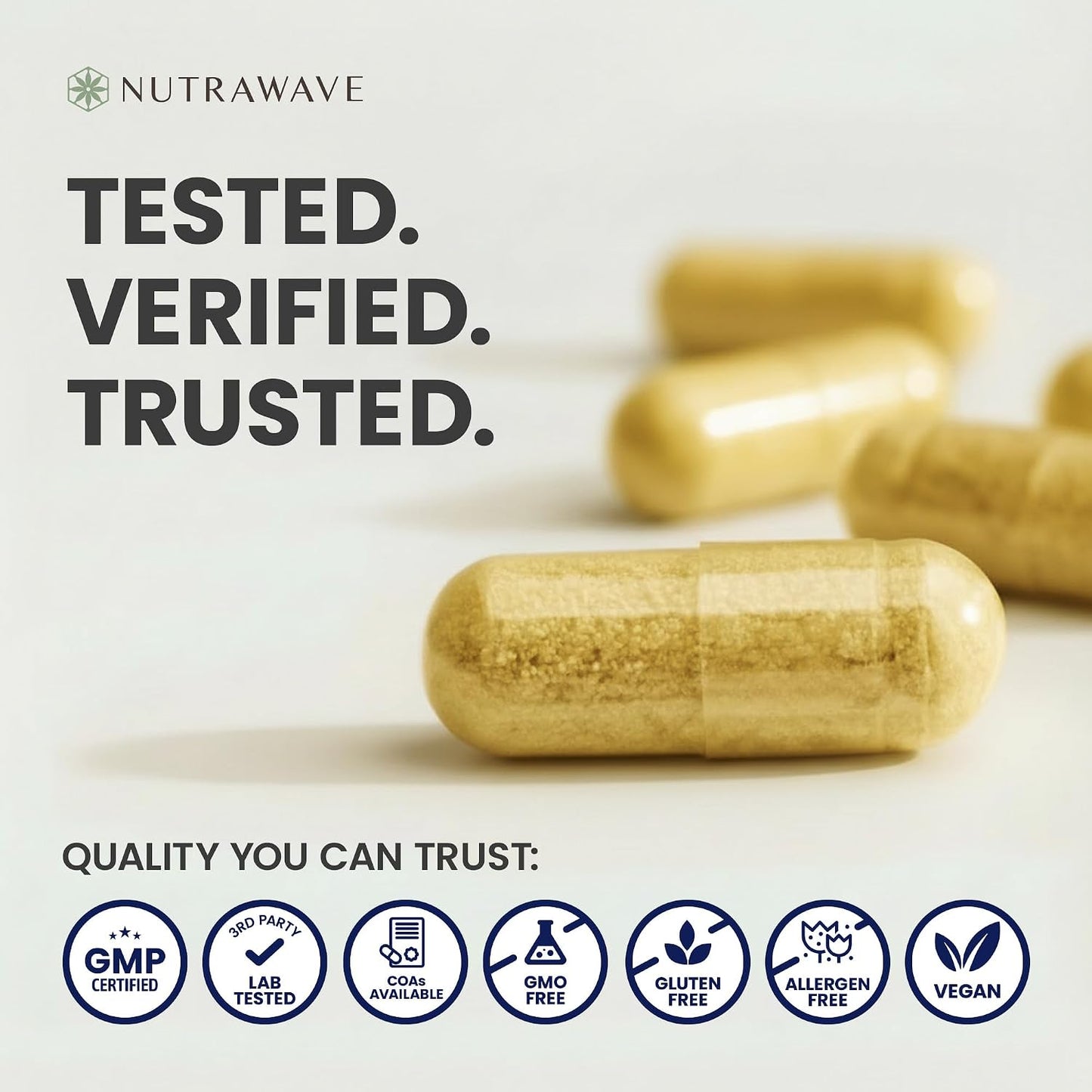 Nutra Wave Super B Complex – High Potency B Vitamins with Choline & Myo-Inositol - görsel 9