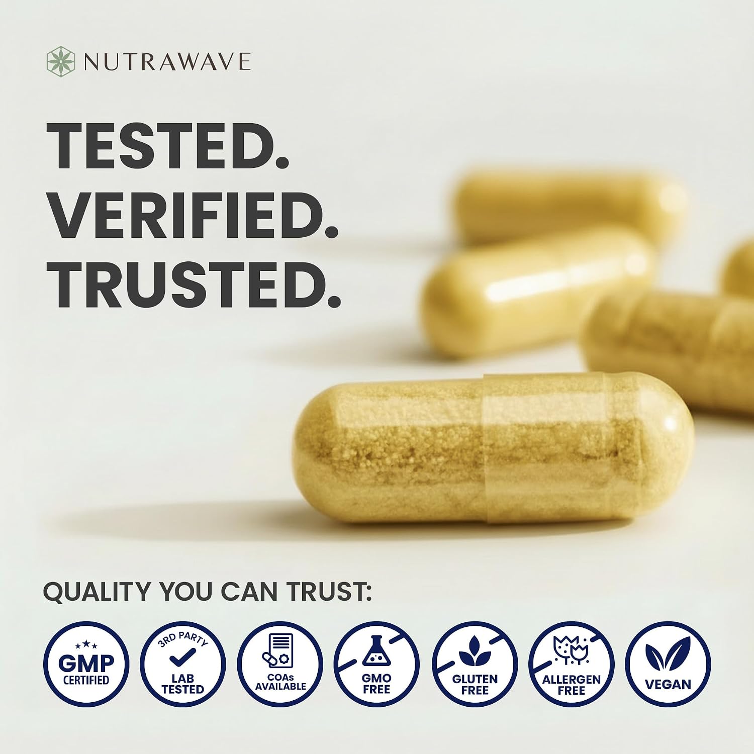 Nutra Wave Super B Complex – High Potency B Vitamins with Choline & Myo-Inositol - görsel 9