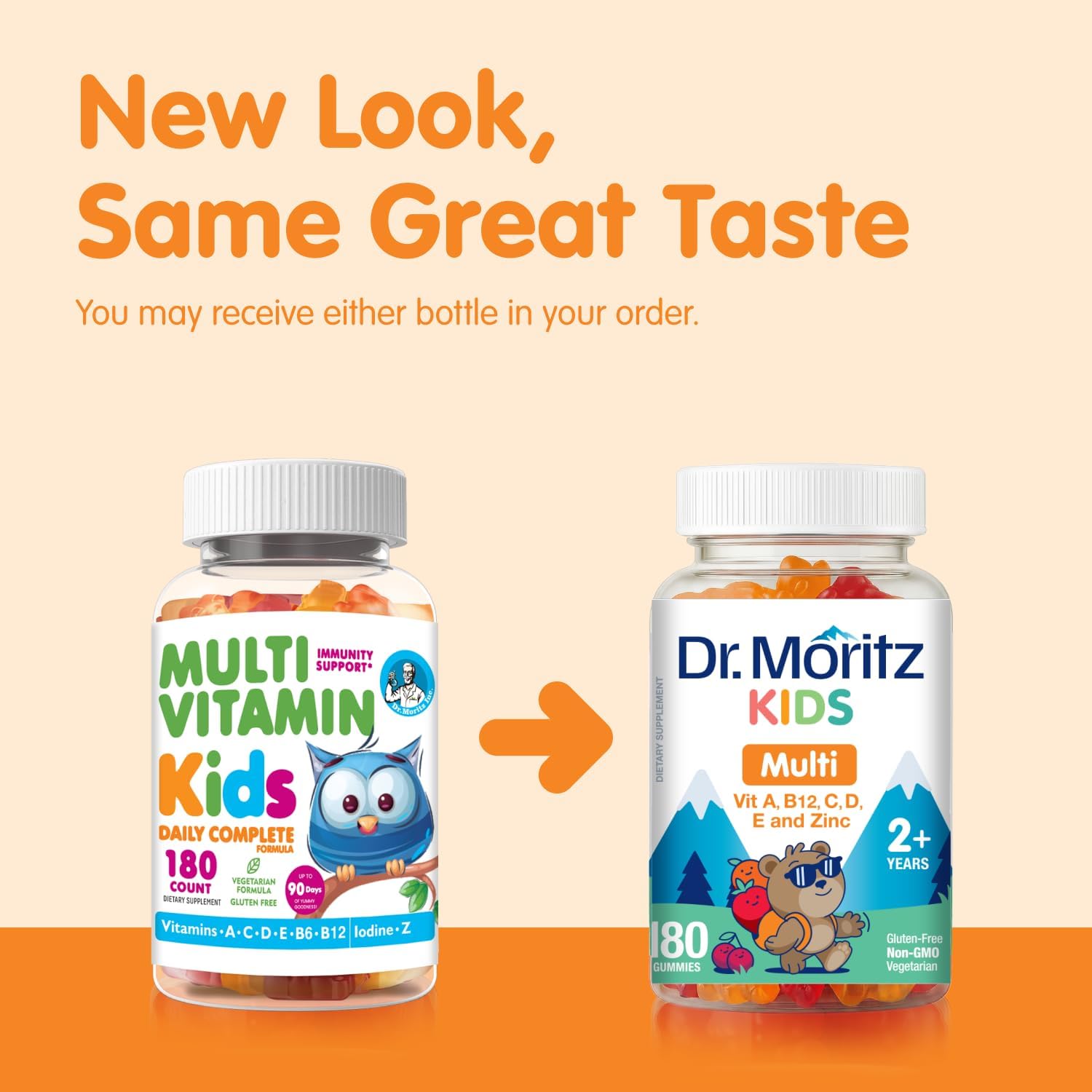 DR. MORITZ Children's Multivitamin Gummies (180 Count) - görsel 7