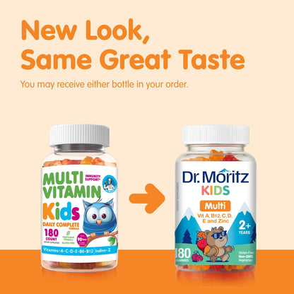 DR. MORITZ Children's Multivitamin Gummies (180 Count)