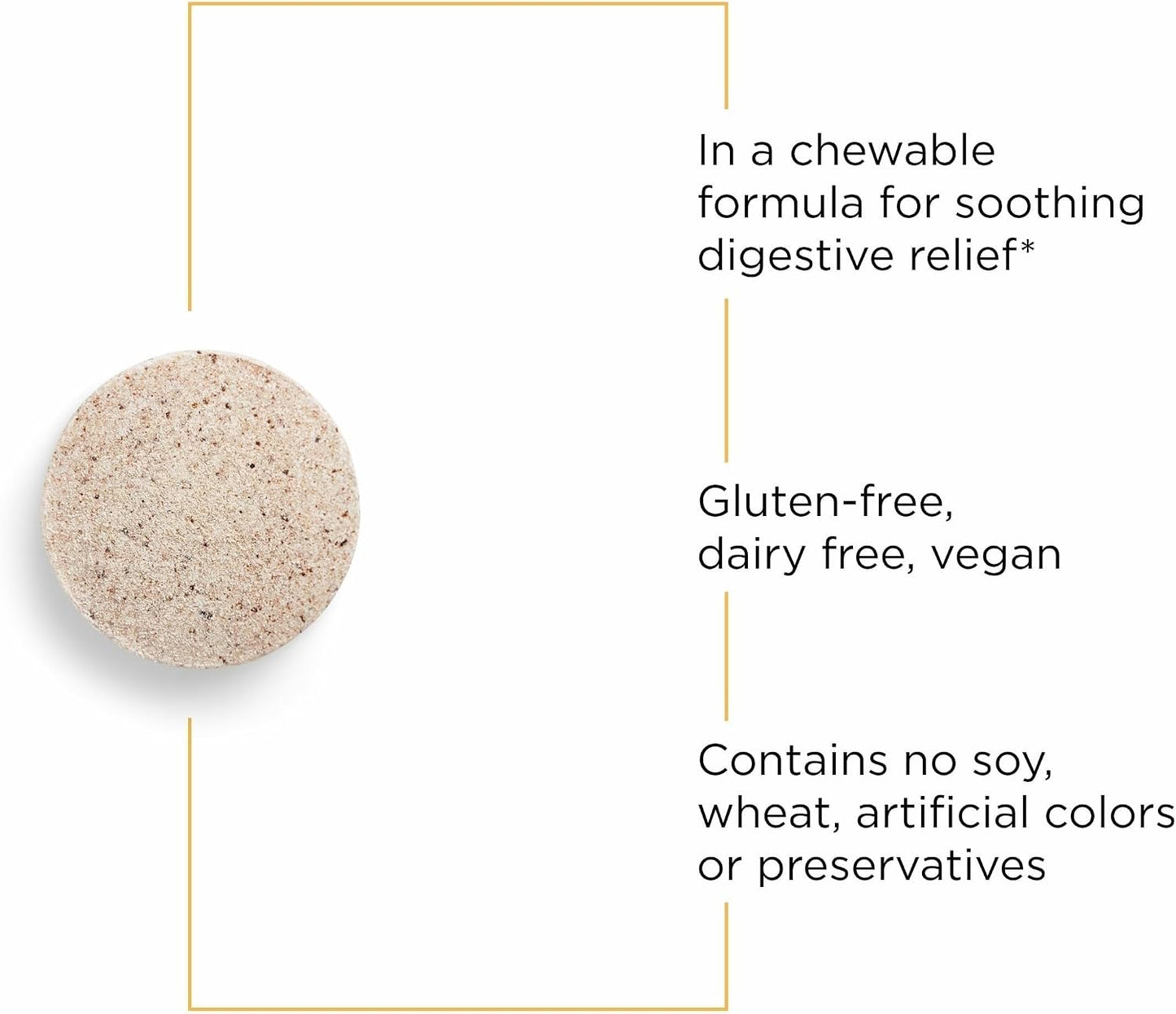 Integrative Therapeutics Rhizinate - DGL Chewable Tablets for Digestive Comfort - görsel 3