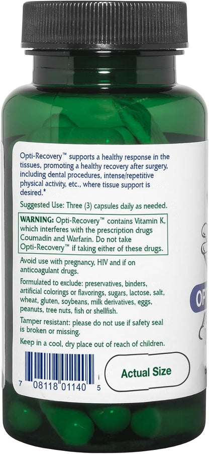 Vitanica Opti-Recovery - Pre & Post Surgery Support, 60 Capsules
