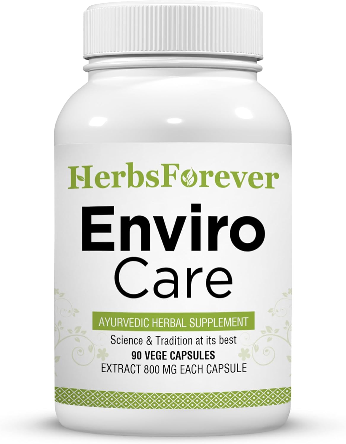 Herbsforever Enviro Care Capsules – Ayurvedic Herbal Supplement, 90 Vegetable Capsules, 800 mg Each - görsel 1