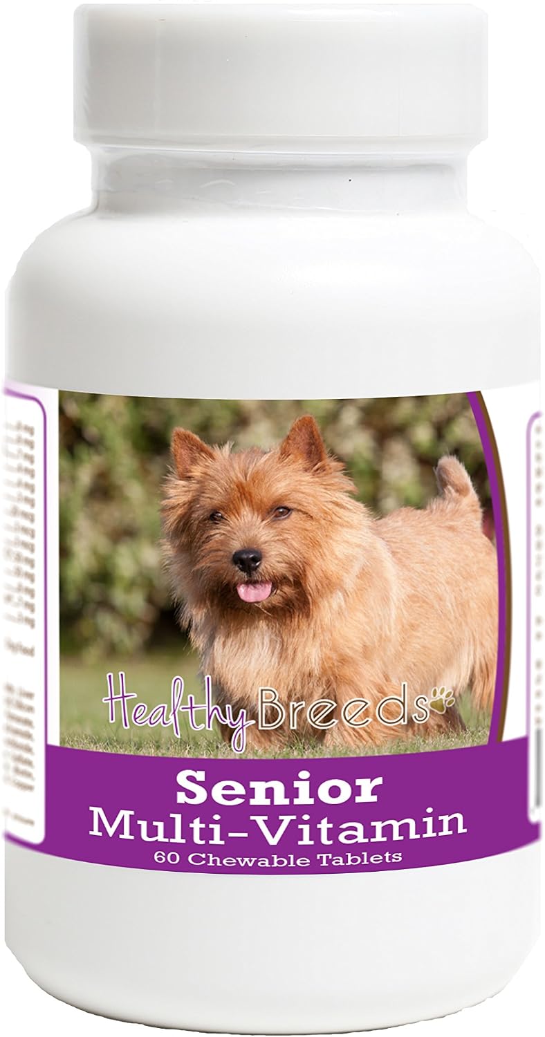 Healthy Breeds Norwich Terrier Senior Dog Multivitamin Tablets 60 Count - görsel 1