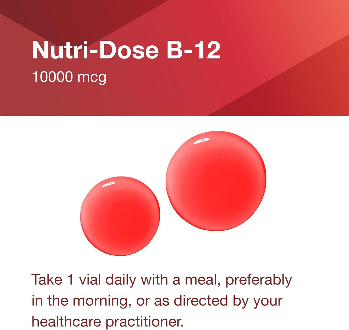 PROTOCOL FOR LIFE BALANCE Nutri-Dose B-12 10,000mcg Liquid Vitamin B12 - with Folate & Biotin, 12 Vials - görsel 7