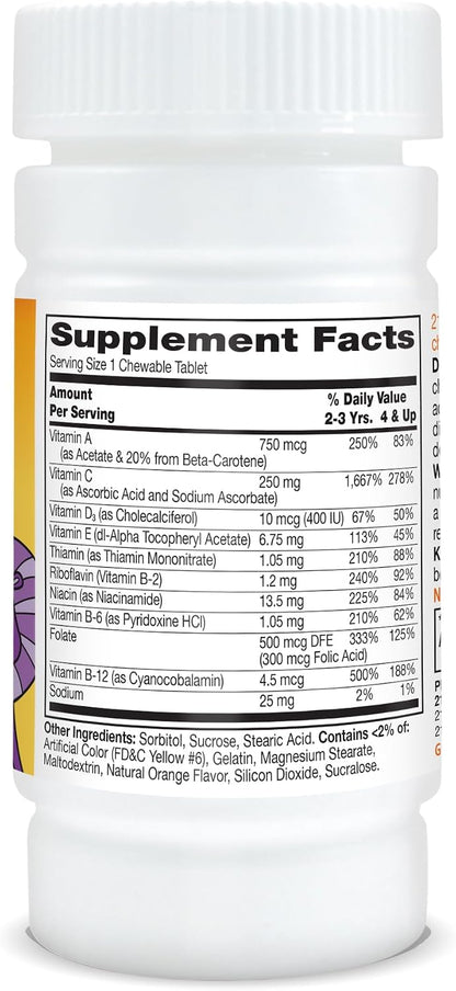 21st Century Zoo Friends with Extra Vitamin C Chewable Tablets, 60 Tablets