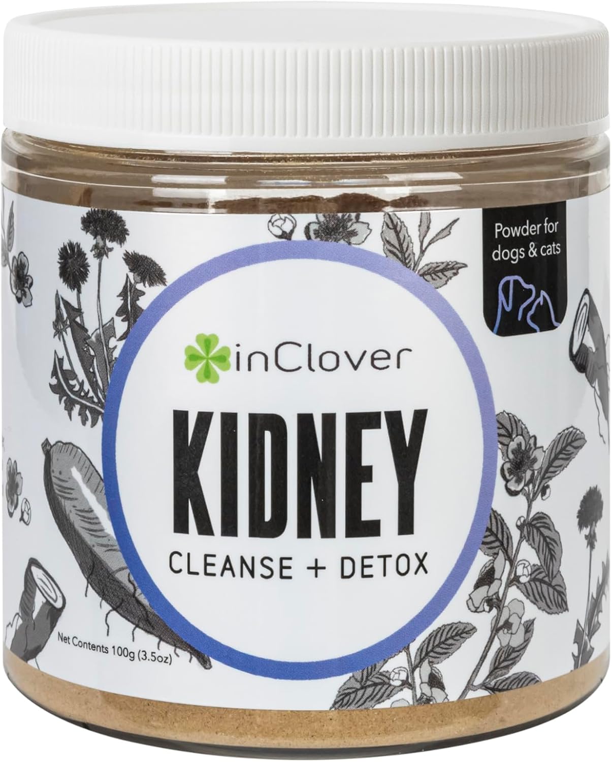 InClover Kidney – Bladder and Urinary Health Supplement for Dogs and Cats - görsel 1