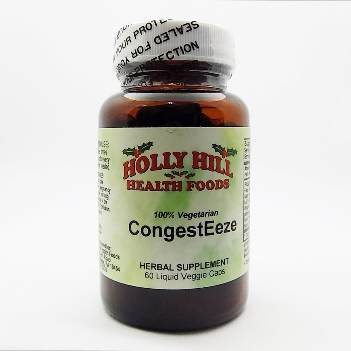 CongestEeze, 60 Liquid Vegetarian Capsules – Herbal Lung Immune Support - görsel 1