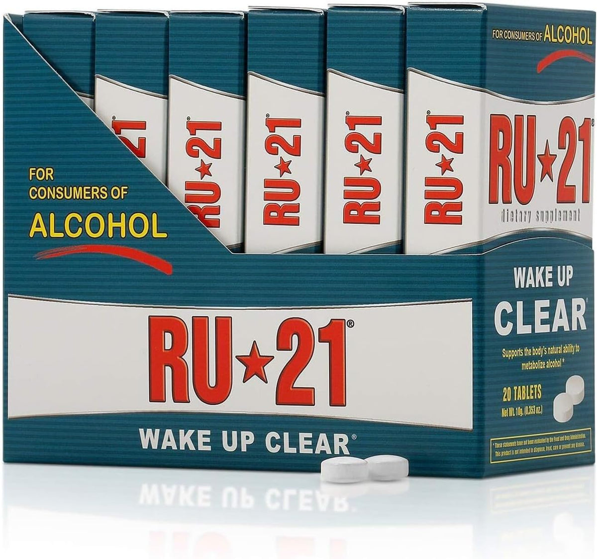 RU-21 Liver Support Supplement | Feel Better After Drinking | 120 Tablets - görsel 10