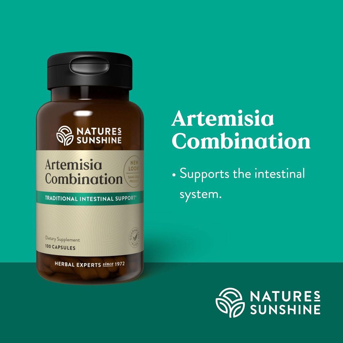 Nature's Sunshine Artemisia Combination - 100 Capsules, Kosher - görsel 4