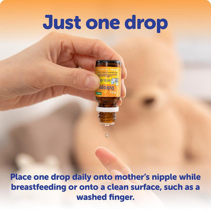 Ddrops® Baby Organic Liquid Vitamins A&D Drops for Babies, 60 Drops