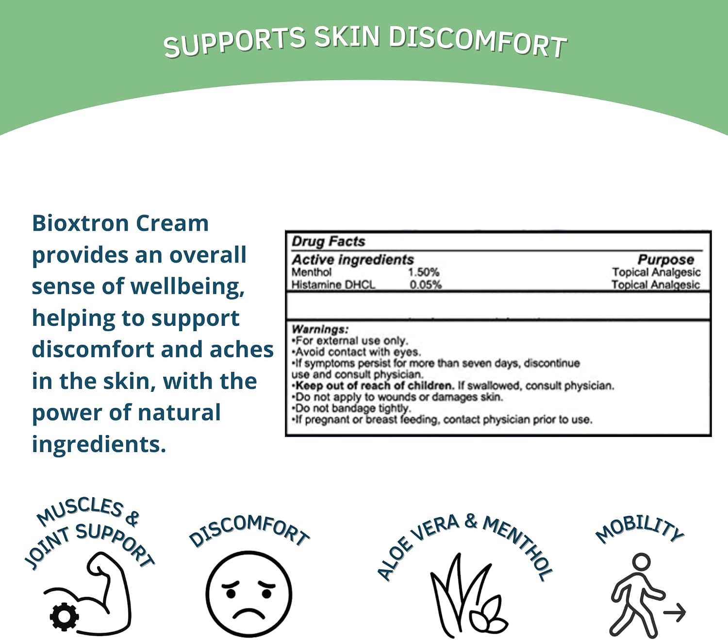 Bioxtron Life Cream Natural AFA Stem Cell Supplement – 57 g Topical Cream - görsel 5