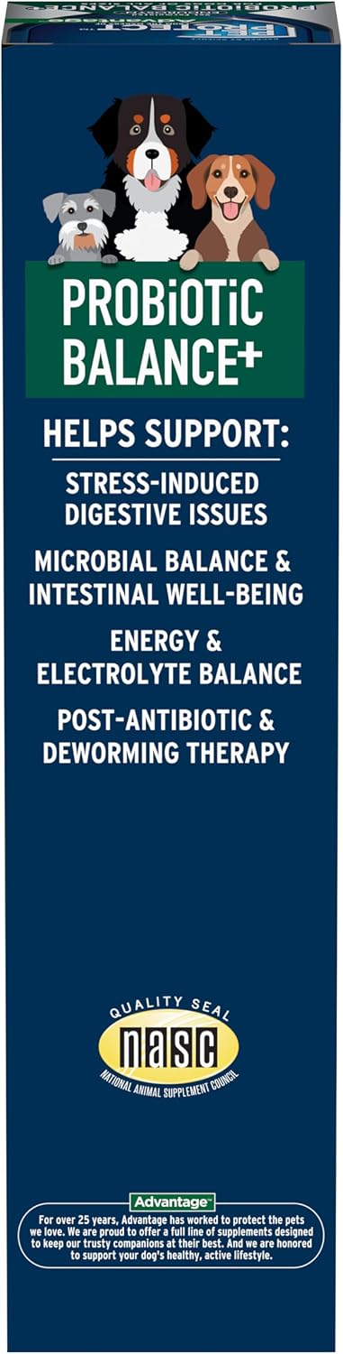 Pet Protect Dog Probiotic Balance+ Oral Gel, Vet-Formulated Endurosyn, Prebiotics & Probiotics for Dogs, 3-Day Supply, Chicken Flavour (32g) - görsel 2