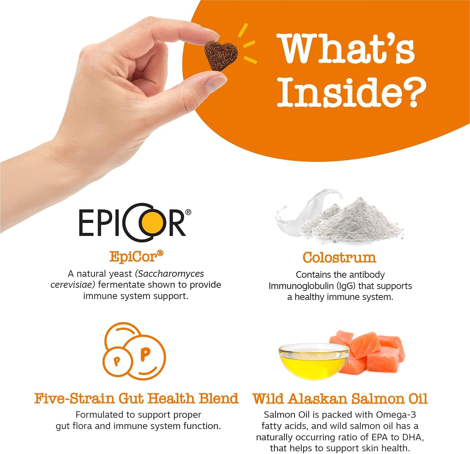 Zesty Paws Aller-Immune Bites for Dogs - Lamb Flavour - Omega 3 & EpiCor - 90 Count (4-Pack) - görsel 3