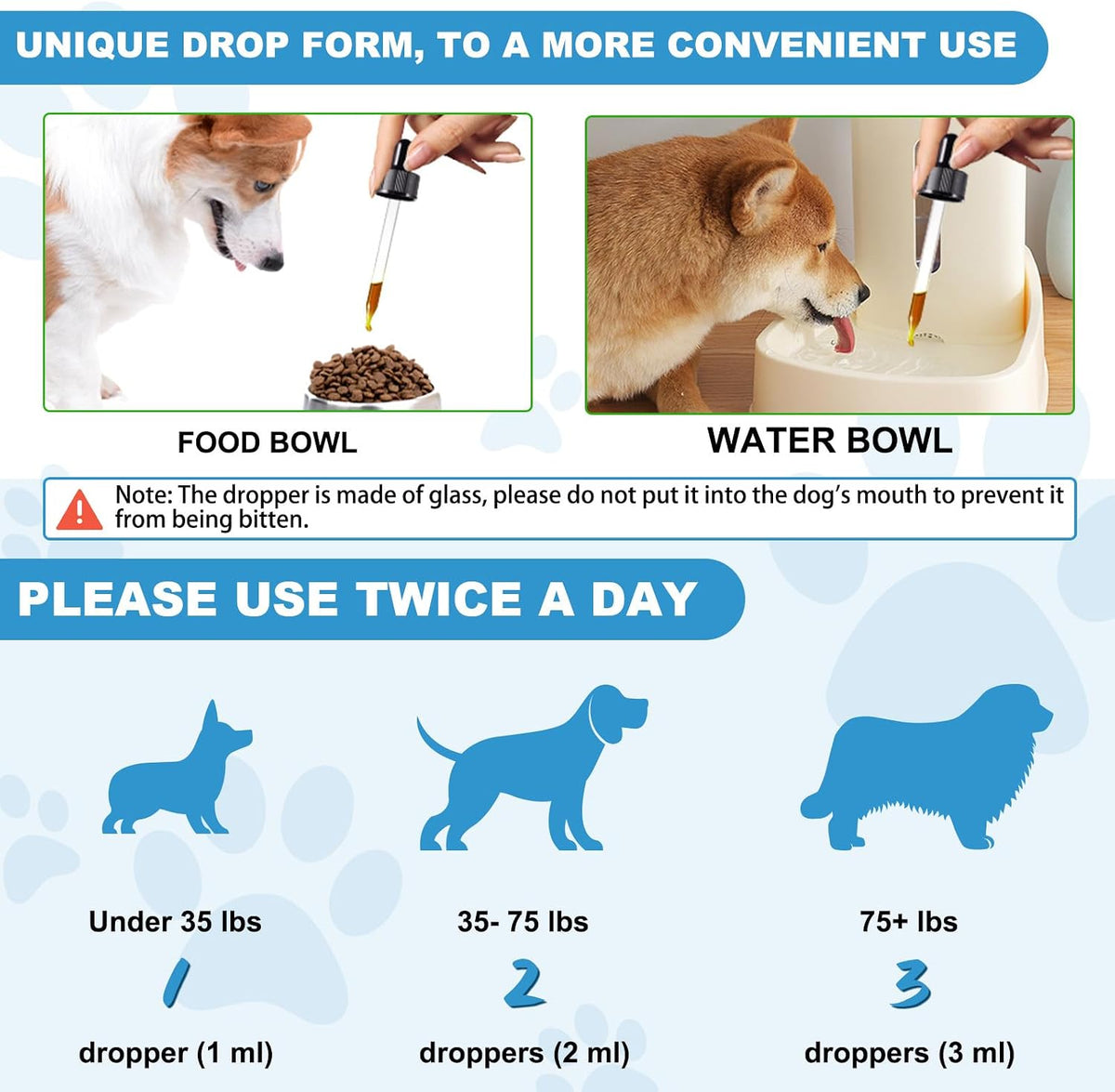 FSLHCY Dog Vitamin D Supplement – Liquid Vitamin D for Dogs, 60 ml – Supports Strong Bones & Immune Health - görsel 5
