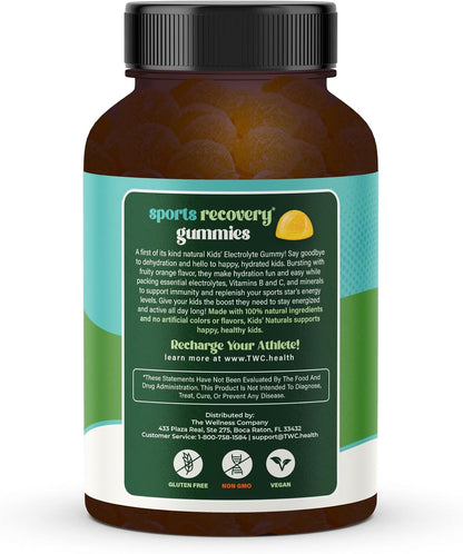 Kids Naturals Sport Recovery Gummies – Daily Wellness Support (120 Count)