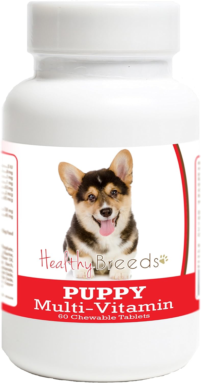 Healthy Breeds Puppy Dog Multivitamin Tablet 60 Count - görsel 1