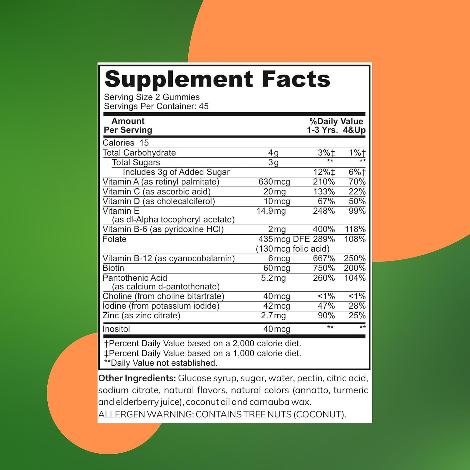 Zaytun Vitamins Halal Adult Multivitamin Gummies - Complete Everyday Nutritional Support with Biotin, Natural Fruit Flavours - görsel 2