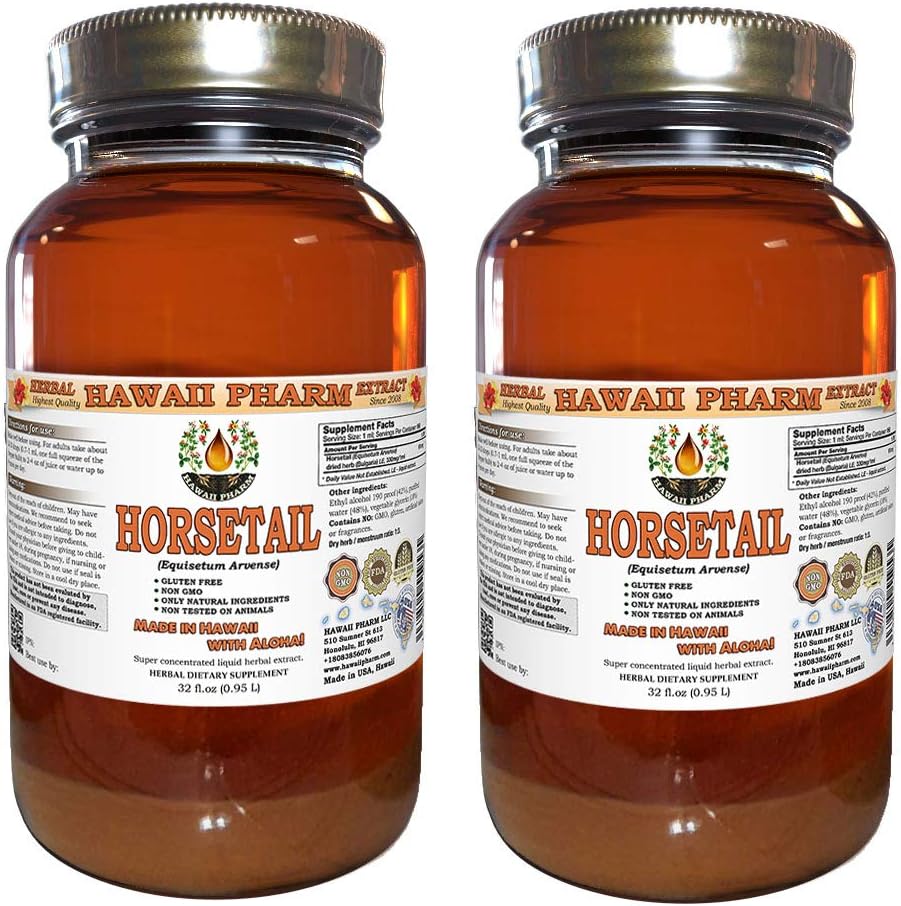 Hawaii Pharm Horsetail (Equisetum arvense) Liquid Extract 120 ml - görsel 5