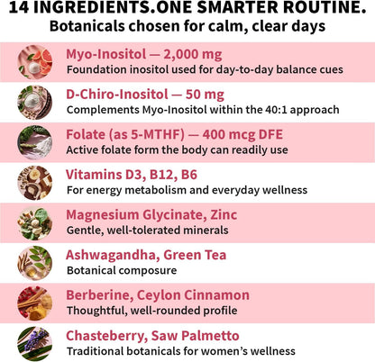 14-in-1 Women's Inositol Complex (Pack of 3)