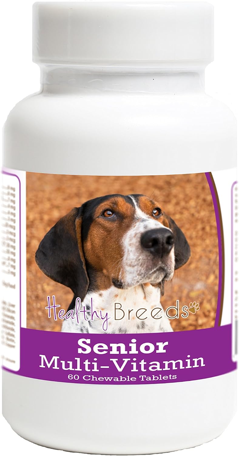 Healthy Breeds Treeing Walker Coonhound Senior Dog Multivitamin Tablets 60 Tablets - görsel 1