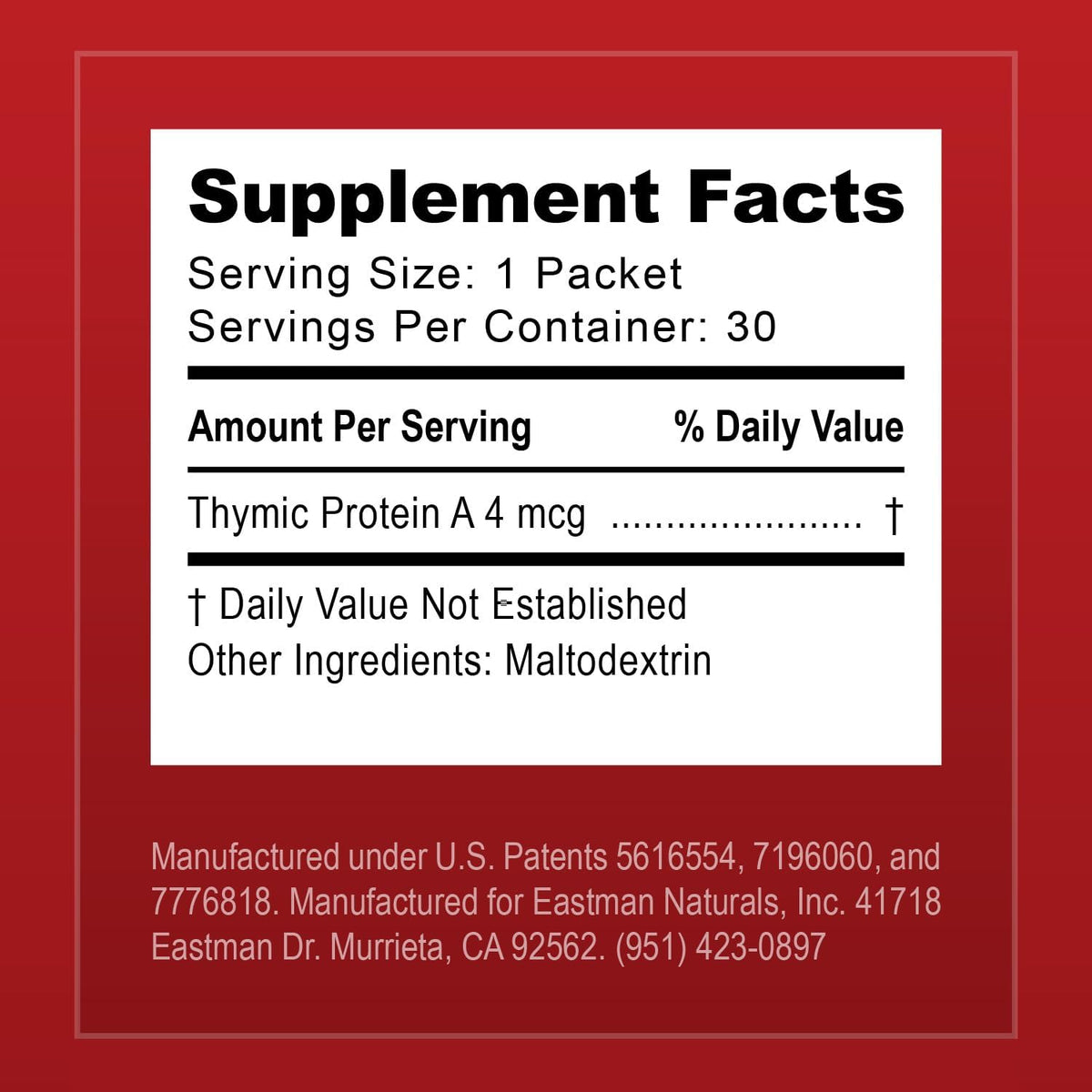 ProBoost Thymic Protein A Powder Packets – 30 Packets – Immune System Support - görsel 6
