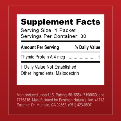 ProBoost Thymic Protein A Powder Packets – 30 Packets – Immune System Support