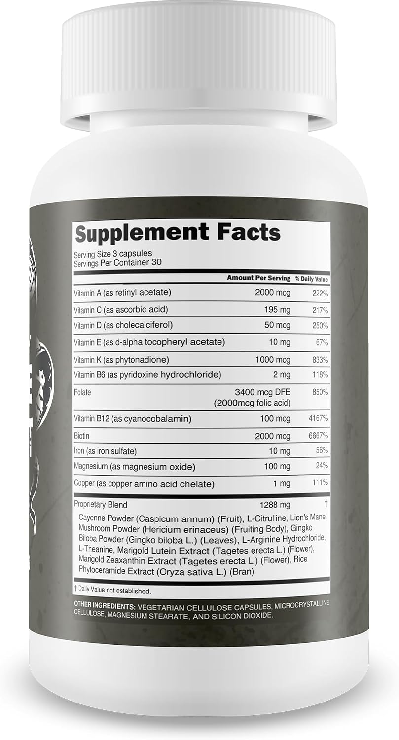 Blood Flow Jungle Giant Pro Plus – Improved Formula – Circulation Support Supplement for Men - görsel 2