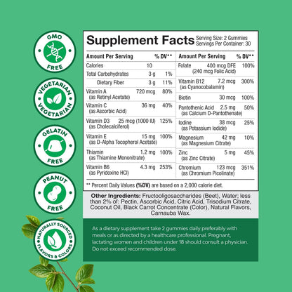 Teen Multivitamin Gummies for Ages 12-17