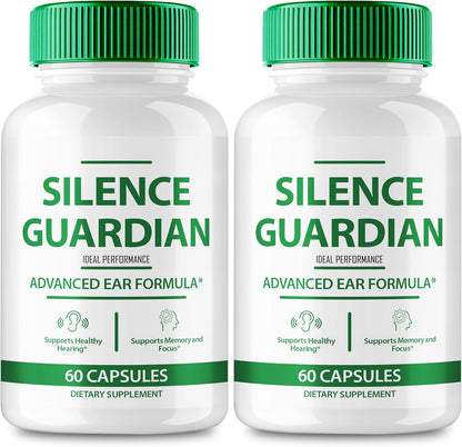 Silence Guardian Tinnitus Relief Capsules (2 Pack)