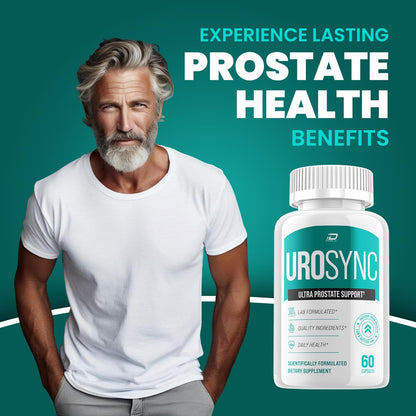 UroSync Supplement for Men – Advanced Energy & Urinary Support (60 Capsules)