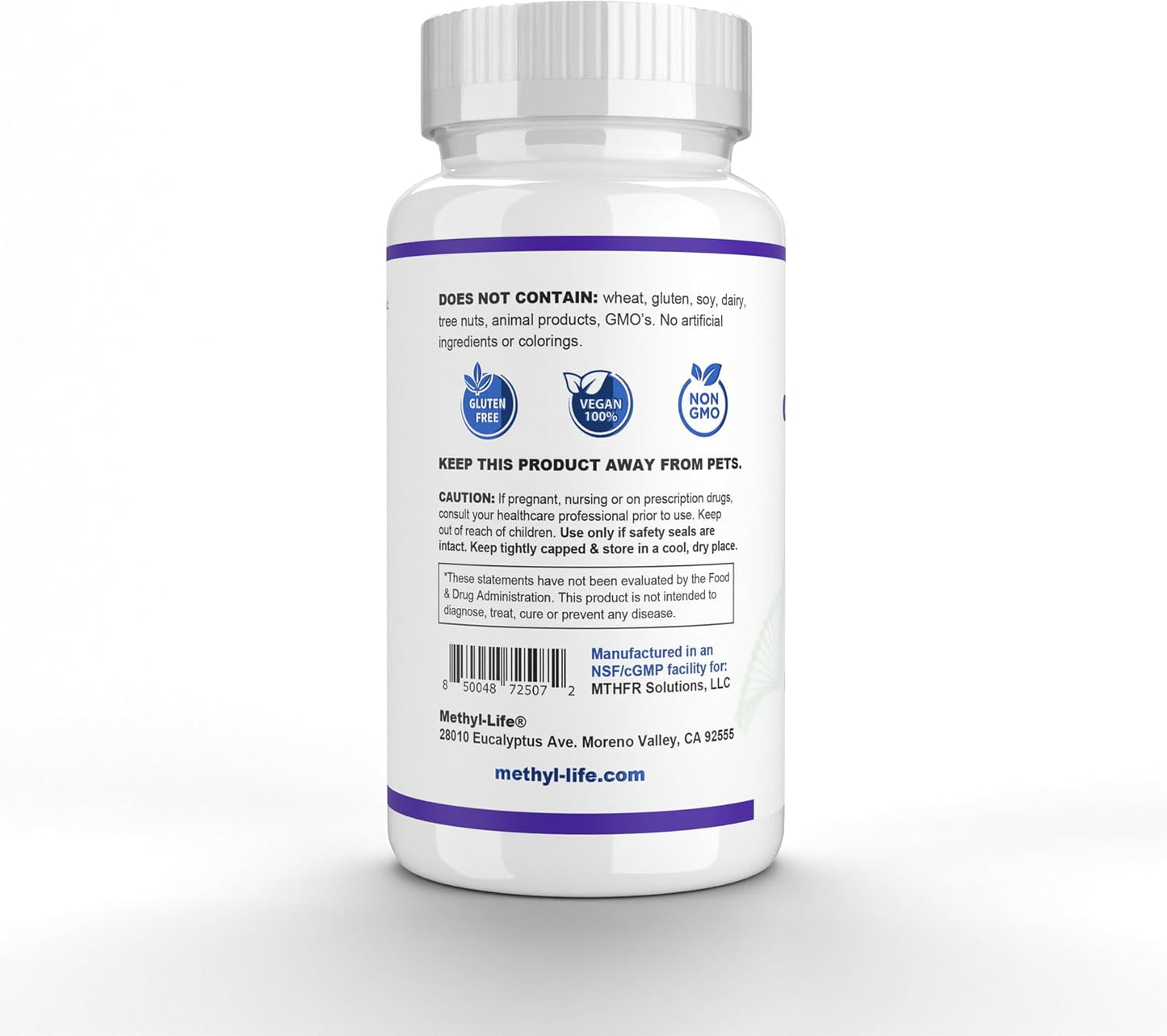 Methyl-Life B12 Complete – 5000 mcg Triple-Active B12 Supplement, 90 Chewable Tablets - görsel 3
