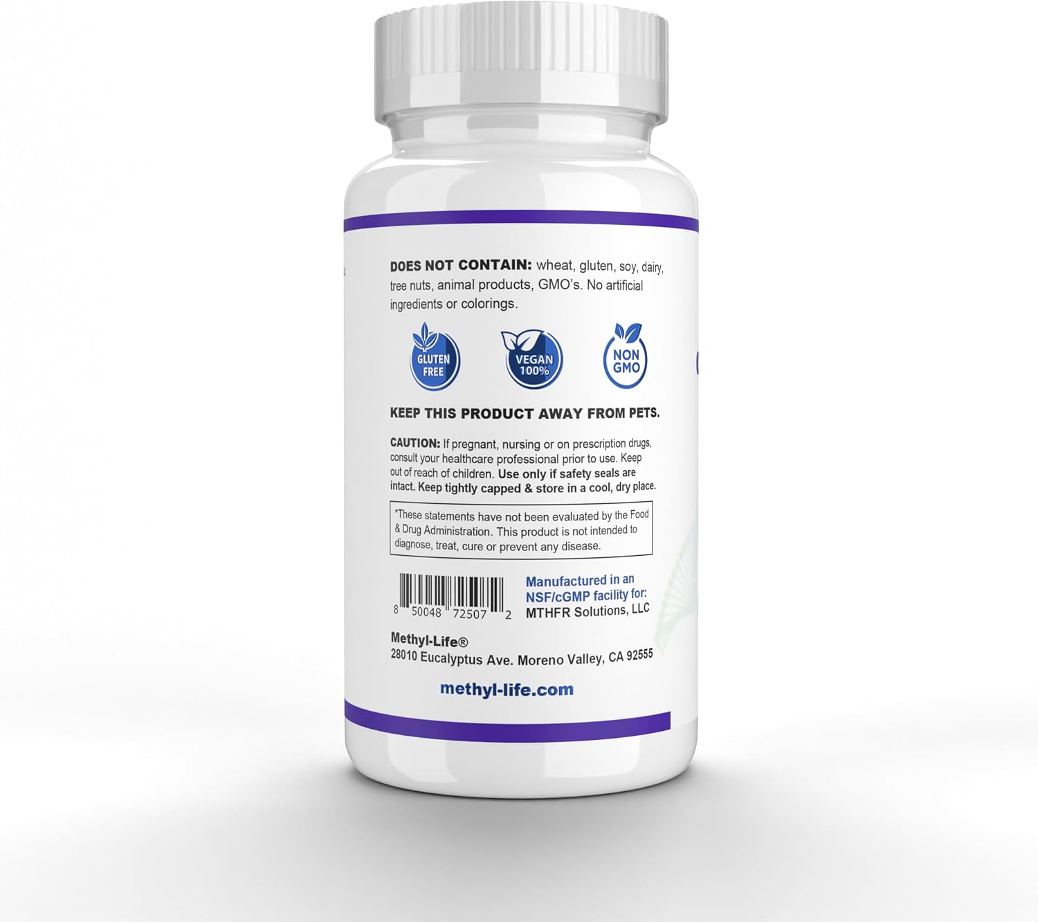 Methyl-Life B12 Complete – 5000 mcg Triple-Active B12 Supplement, 90 Chewable Tablets - görsel 3