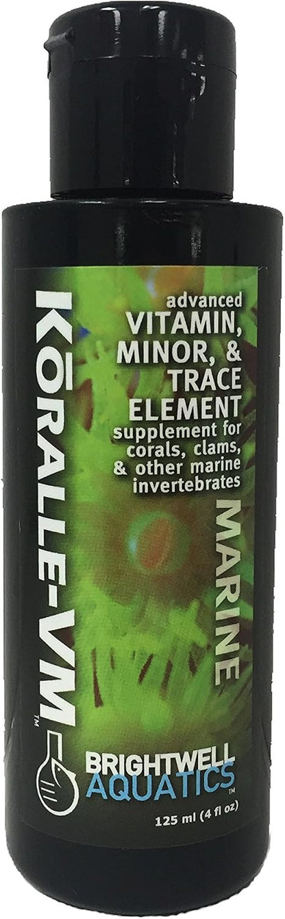 Brightwell Aquatics Koralle-VM Vitamin and Mineral Supplement for Corals and Clams, 250 ml