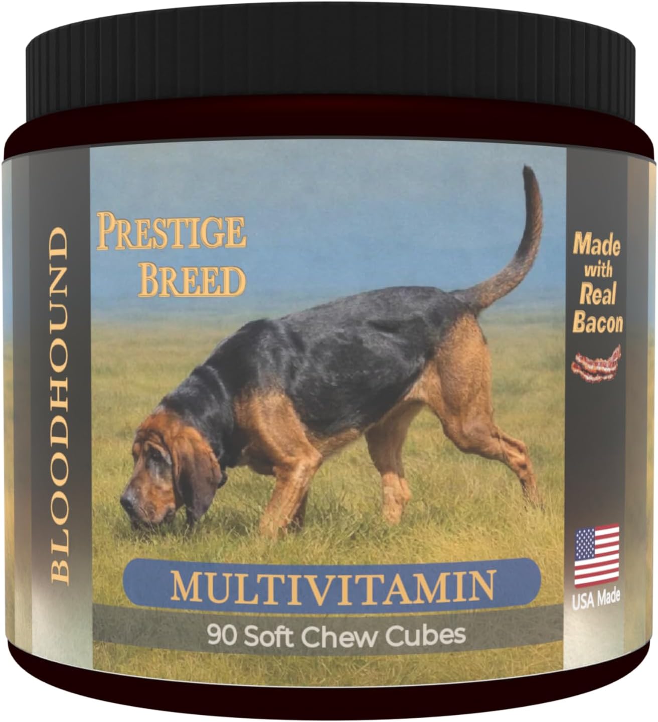 Border Collie Multivitamins, 90 Count, Made in the USA with Real Bacon - görsel 10